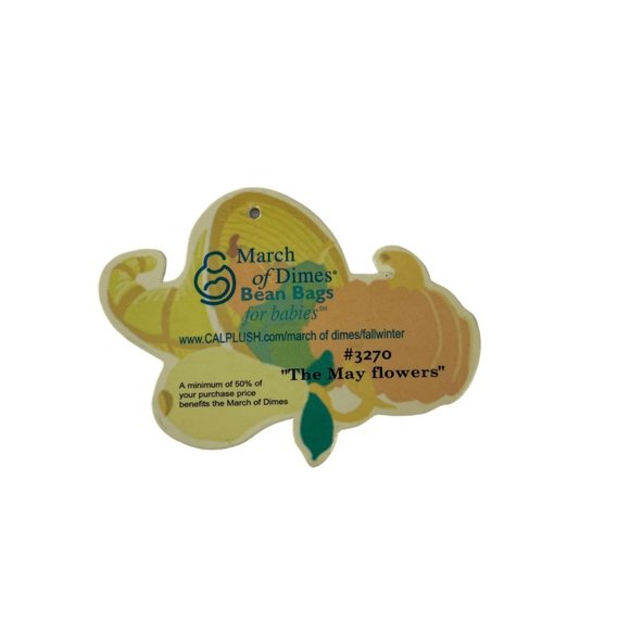 Calplush Pilgrim Teddy Bear #3270 The May Flowers Plush Thanksgiving Stuffed Toy - Picture 8 of 8